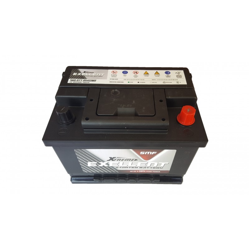 560.077.054SMF BATTERIE AUTO XTREME 12V 60Ah (540A) +D