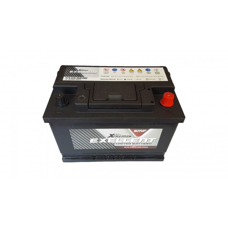 574.020.068SMF BATTERIE AUTO 12V 74Ah (680A) +D