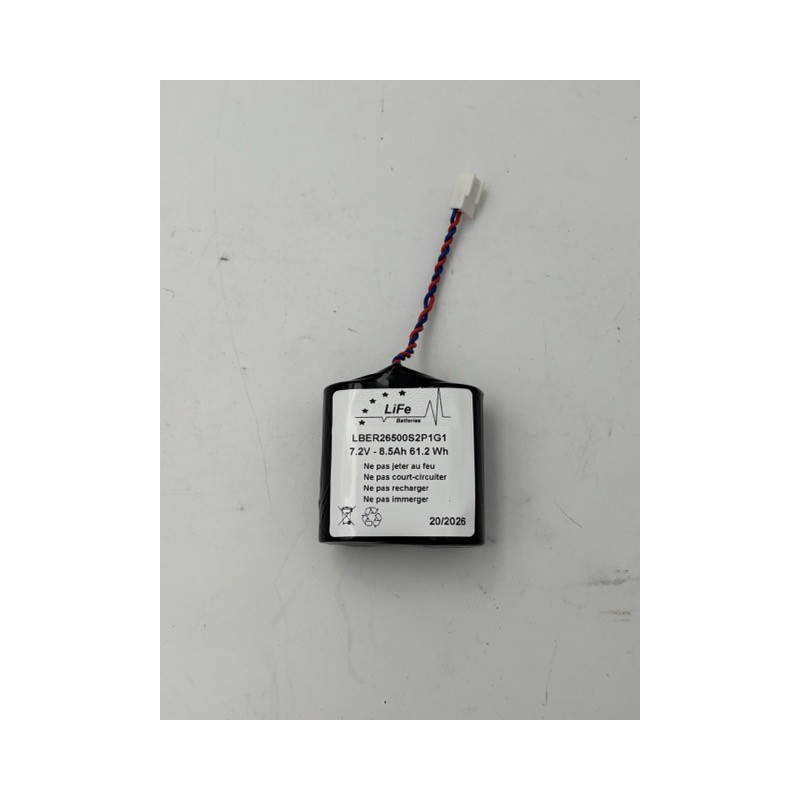BATLI06 - PACK LITHIUM LBER26500S2P1G1 7.2V 6Ah