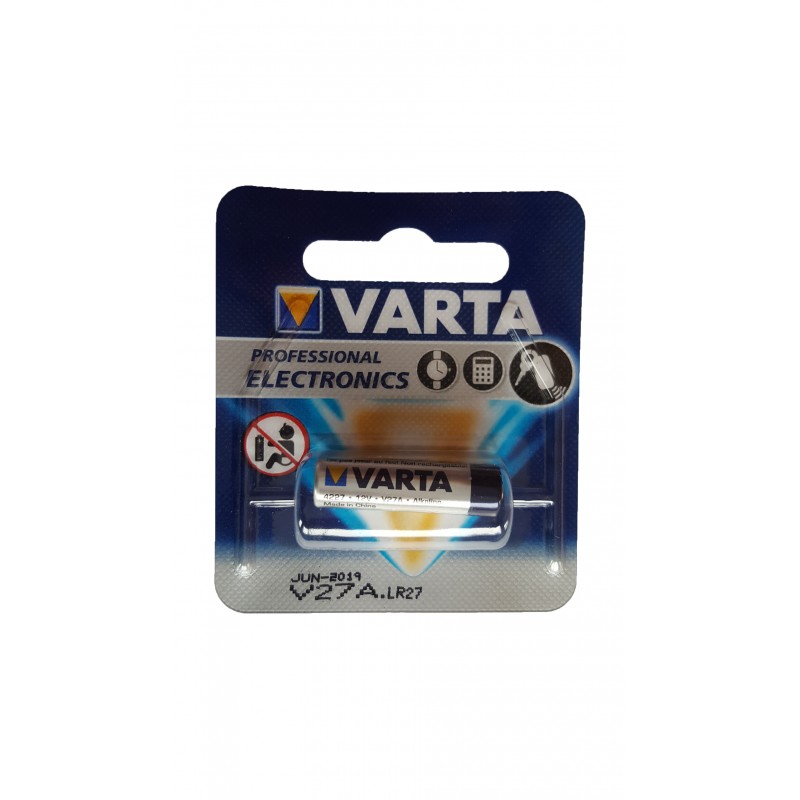 27A PILE ALCALINE VARTA 12V 18mAh - Format A27