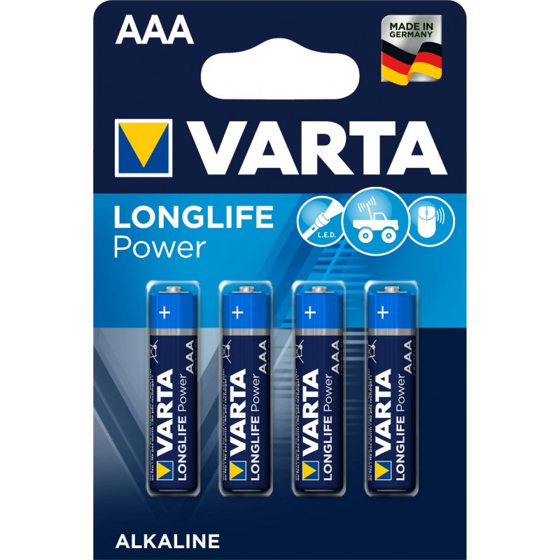 BATT-LR03 - Pile AAA/LR03, 1.5 V, Alcaline, Haute qualité, Petite…